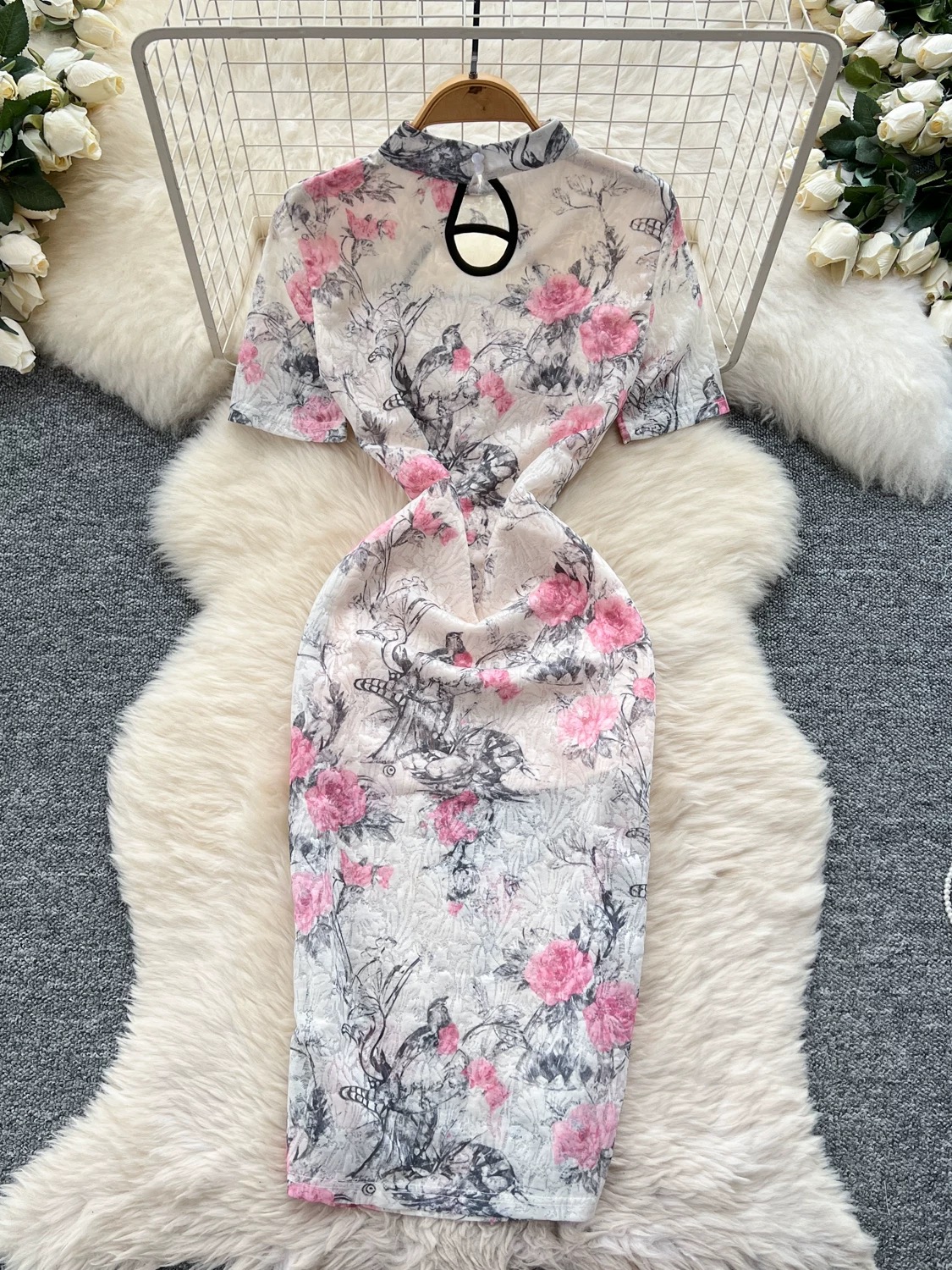 Send me a postcard qipao dress Q222 images